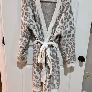 Leopard Print Women's Robe
